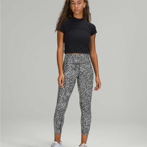 Lululemon Black Patterned Leggings